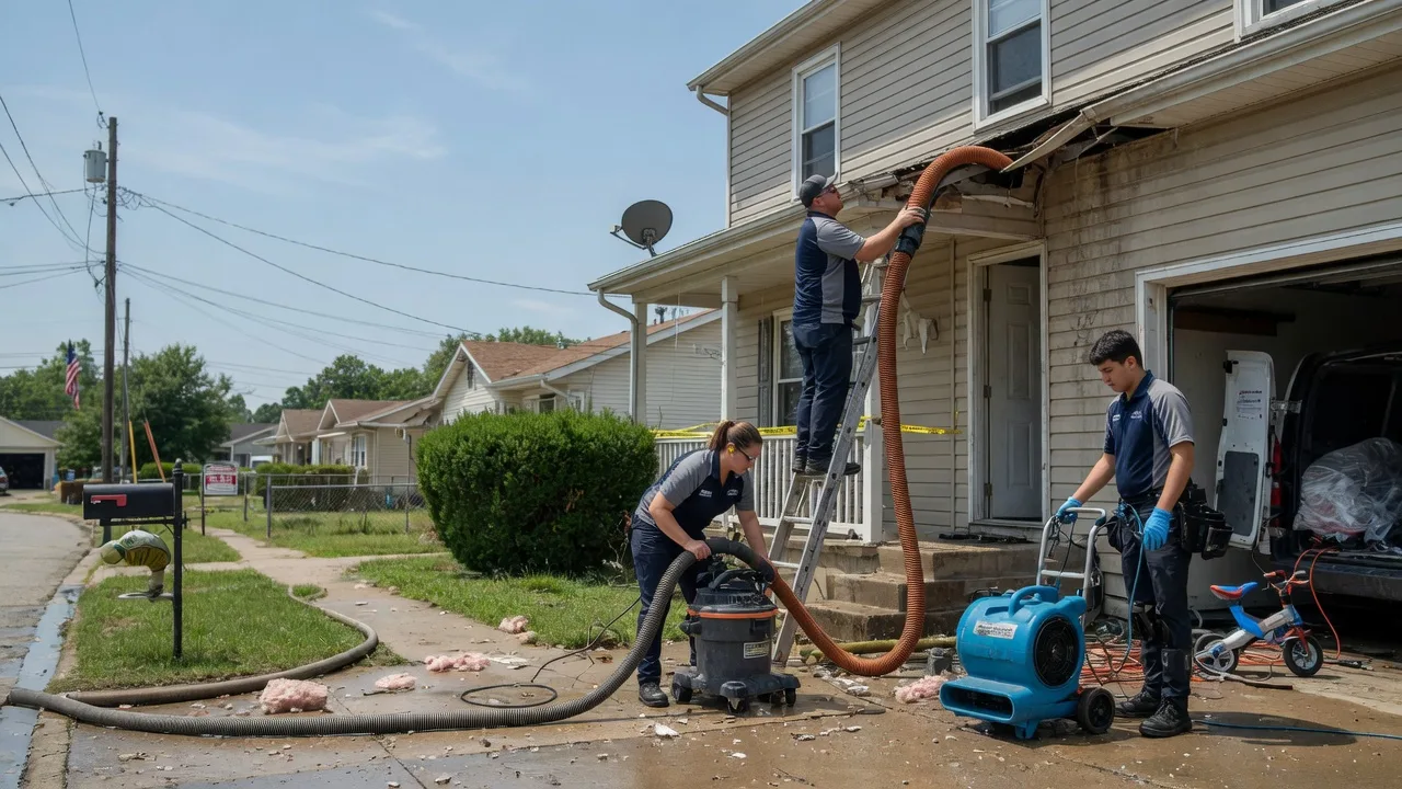 Water Damage Restoration in Louisville, AL near me